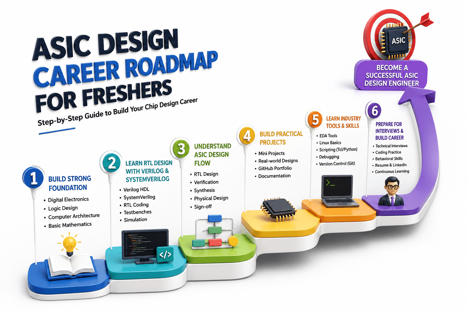 ASIC Design Career Roadmap for Freshers