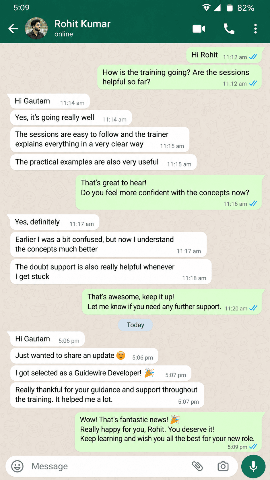 Review from Guidewire Course in Hyderabad